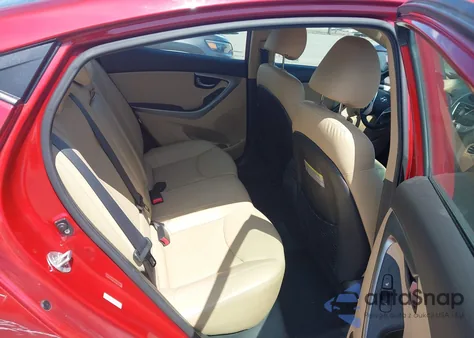 2012 Hyundai Elantra Limited (Ulsan Plant) from USA, damaged, VIN KMHDH4AE7CU362184